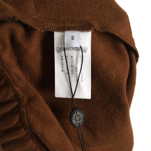 Brown Chrome Hearts Logo Embroidered Shorts - Picture 9 of 9